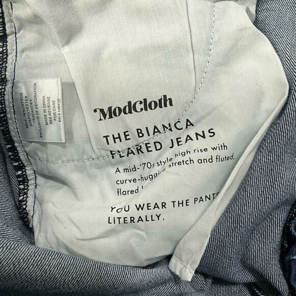 MODCLOTH Blanca Flared Jeans - Picture 4 of 5